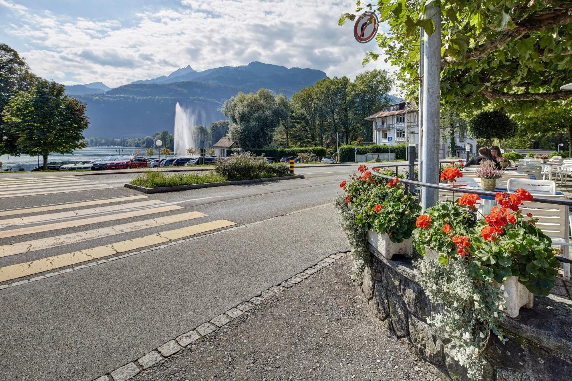 Parkhotel Schwert Weesen Exterior foto